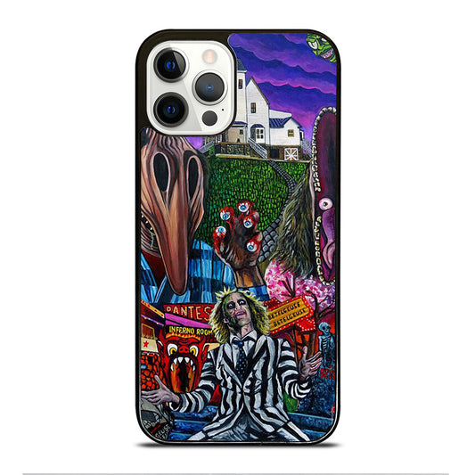 BEETLEJUICE TIM BURTON ART 2 iPhone 12 Pro Case Cover