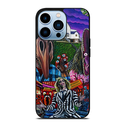 BEETLEJUICE TIM BURTON ART 2 iPhone 13 Pro Max Case Cover