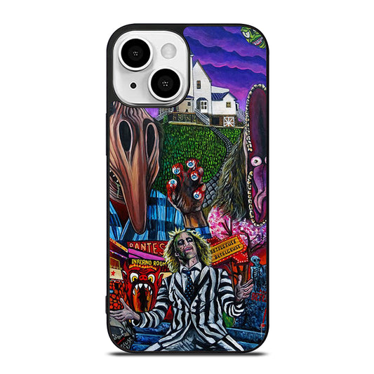 BEETLEJUICE TIM BURTON ART 2 iPhone 13 Mini Case Cover