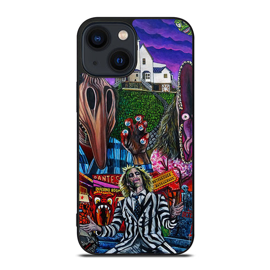 BEETLEJUICE TIM BURTON ART 2 iPhone 14 Plus Case Cover