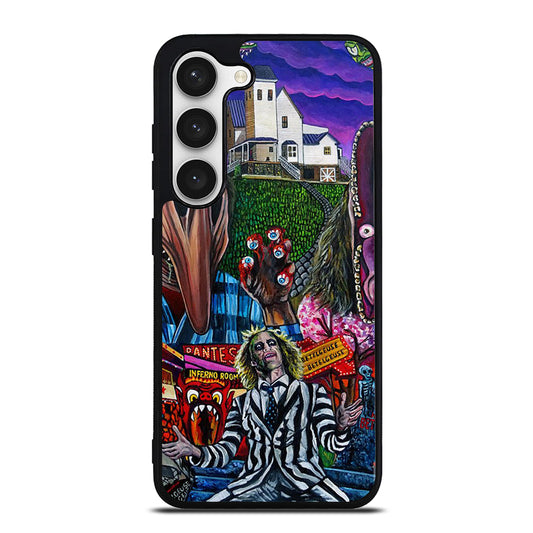 BEETLEJUICE TIM BURTON ART 2 Samsung Galaxy S23 Case Cover