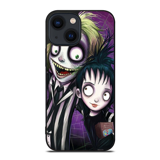 BEETLEJUICE TIM BURTON ART iPhone 14 Plus Case Cover