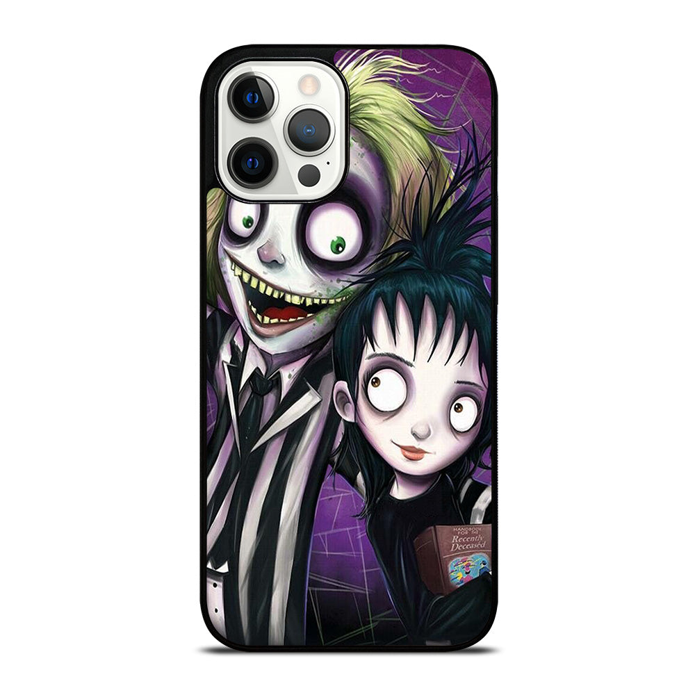 BEETLEJUICE TIM BURTON ART iPhone 12 Pro Max Case Cover