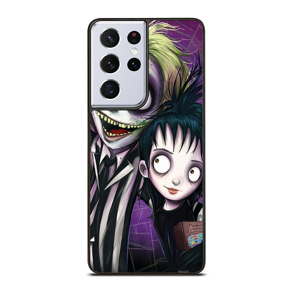 BEETLEJUICE TIM BURTON ART Samsung Galaxy S21 Ultra Case Cover