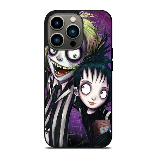 BEETLEJUICE TIM BURTON ART iPhone 13 Pro Case Cover
