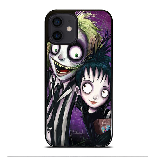 BEETLEJUICE TIM BURTON ART iPhone 12 Mini Case Cover