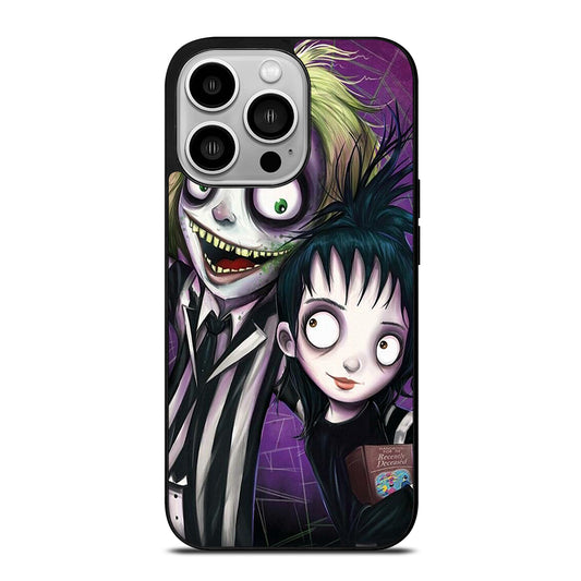 BEETLEJUICE TIM BURTON ART iPhone 14 Pro Case Cover