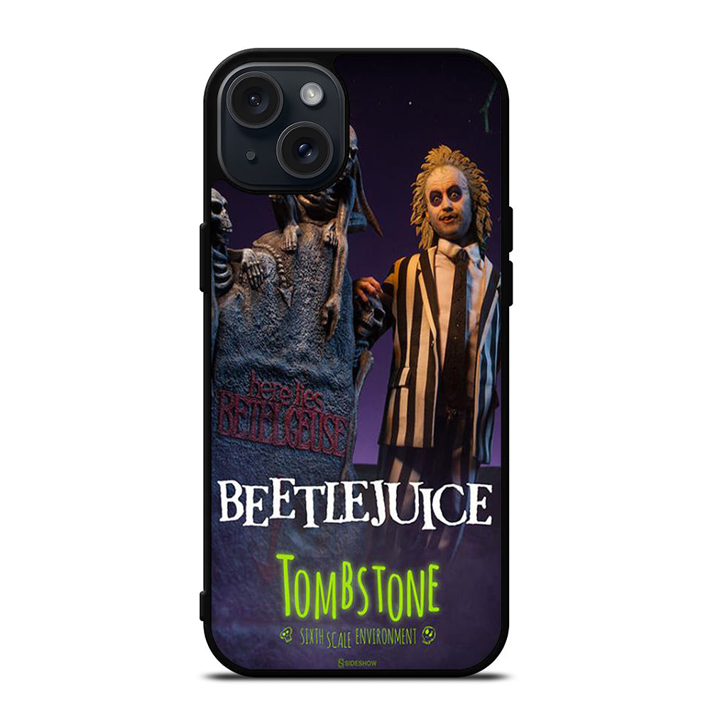 BEETLEJUICE TIM BURTON MOVIE iPhone 15 Plus Case Cover
