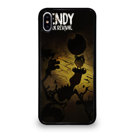 BENDY AND THE DARK REVIVAL CARTOON iPhone XS Max Case Cover