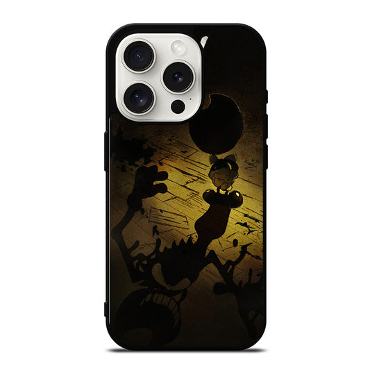 BENDY AND THE DARK REVIVAL CARTOON iPhone 15 Pro Case Cover