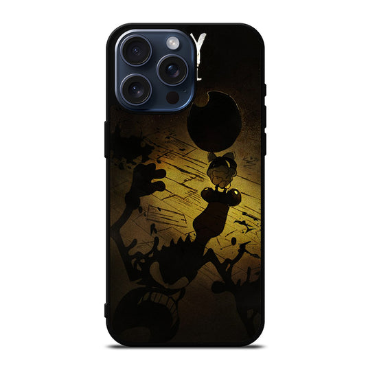 BENDY AND THE DARK REVIVAL CARTOON iPhone 15 Pro Max Case Cover