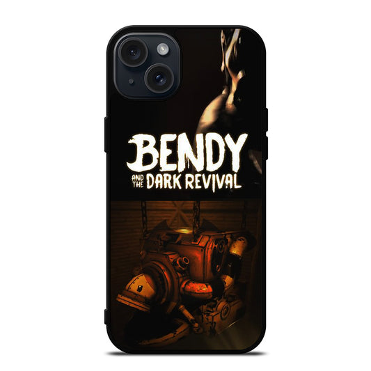 BENDY AND THE DARK REVIVAL GAME iPhone 15 Plus Case Cover