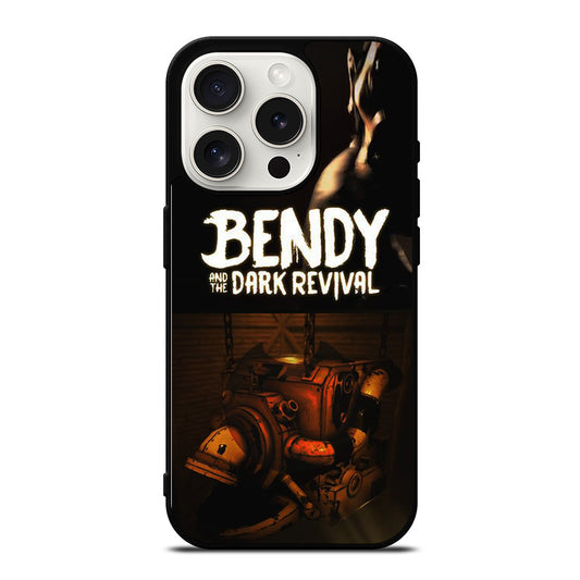 BENDY AND THE DARK REVIVAL GAME iPhone 15 Pro Case Cover