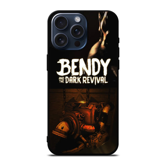 BENDY AND THE DARK REVIVAL GAME iPhone 15 Pro Max Case Cover