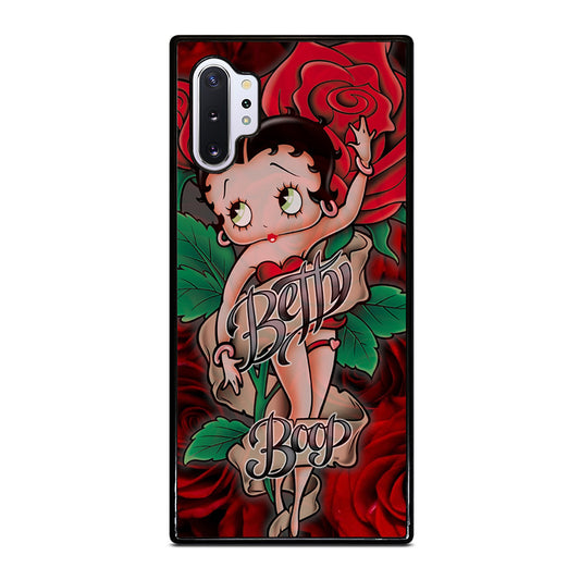 BETTY BOOP CARTOON FLOWER Samsung Galaxy Note 10 Plus Case Cover