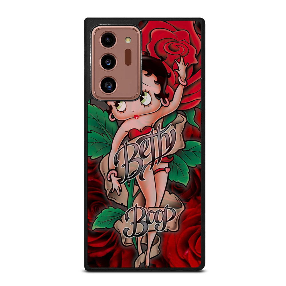 BETTY BOOP CARTOON FLOWER Samsung Galaxy Note 20 Ultra Case Cover