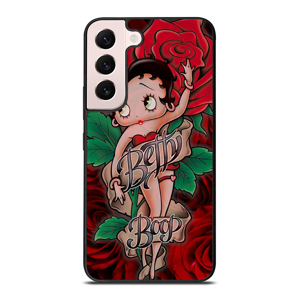 BETTY BOOP CARTOON FLOWER Samsung Galaxy S22 Plus Case Cover