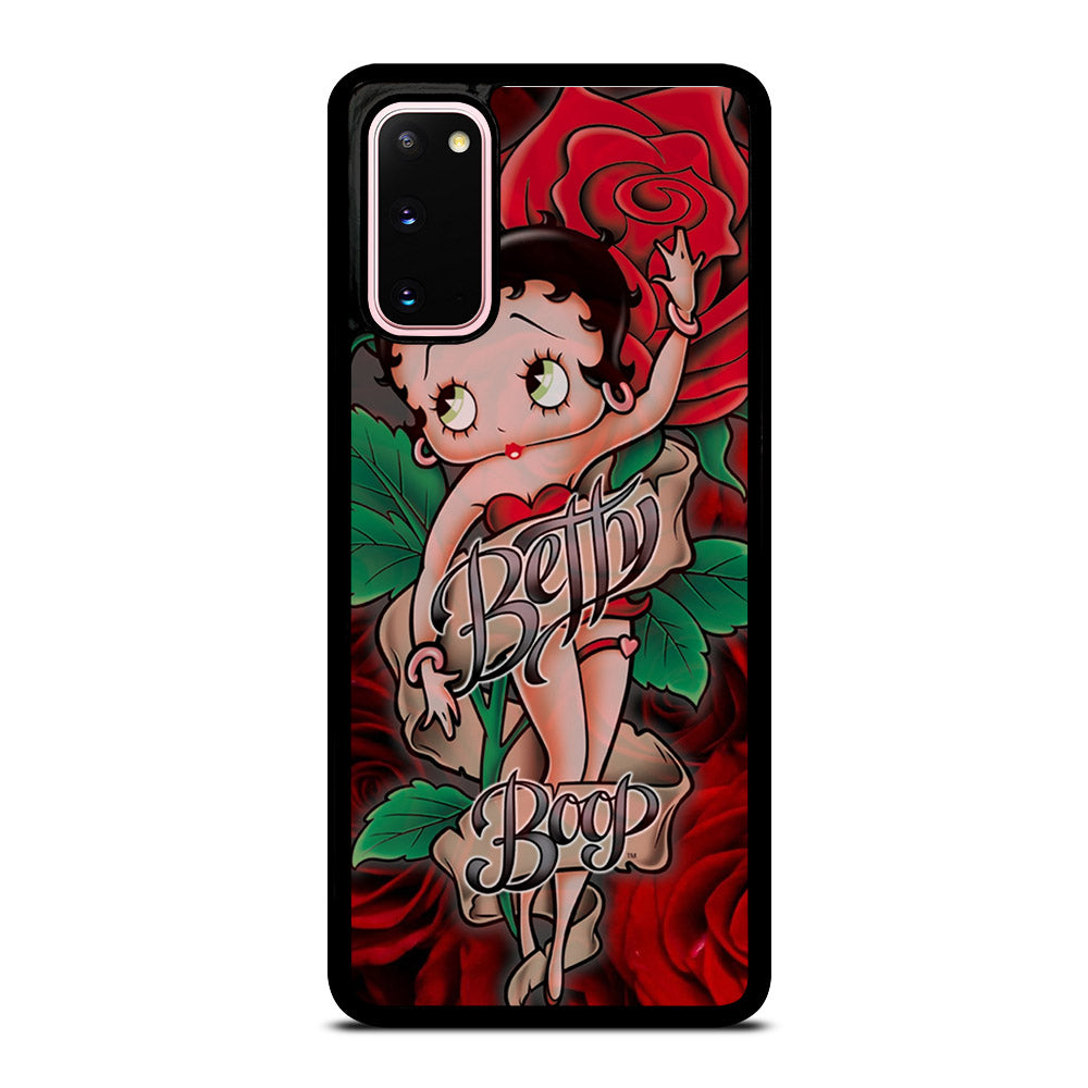 BETTY BOOP CARTOON FLOWER Samsung Galaxy S20 Case Cover