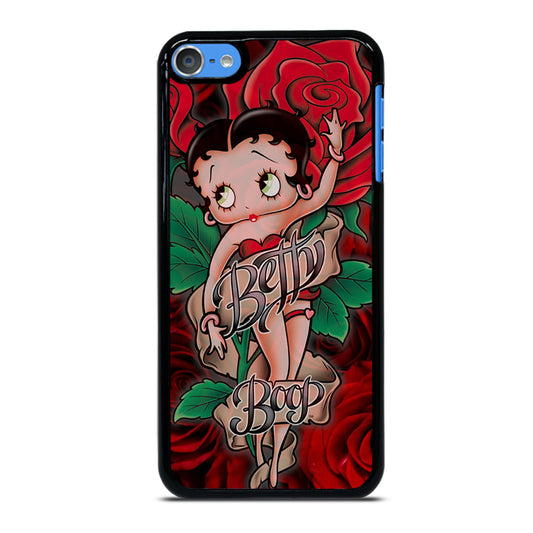 BETTY BOOP CARTOON FLOWER iPod Touch 7 Case Cover