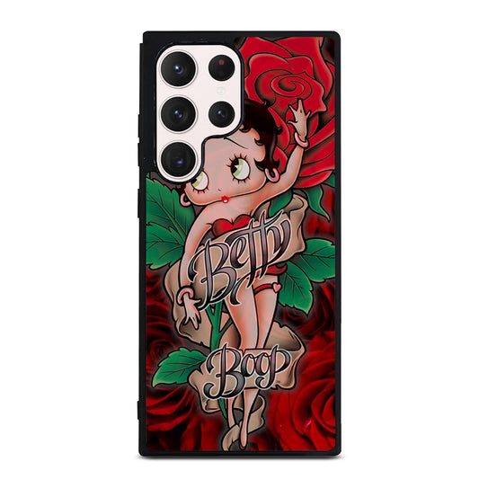 BETTY BOOP CARTOON FLOWER Samsung Galaxy S23 Ultra Case Cover