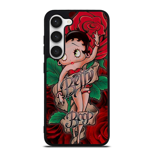 BETTY BOOP CARTOON FLOWER Samsung Galaxy S23 Case Cover