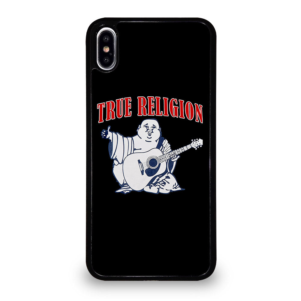 BIG BUDDHA TRUE RELIGION LOGO iPhone XS Max Case Cover