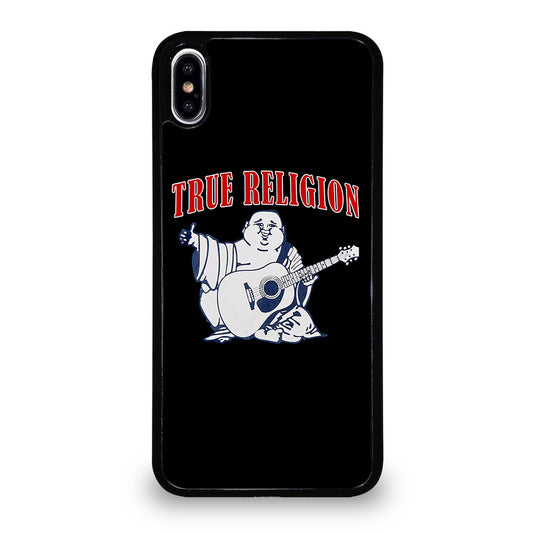 BIG BUDDHA TRUE RELIGION LOGO iPhone XS Max Case Cover