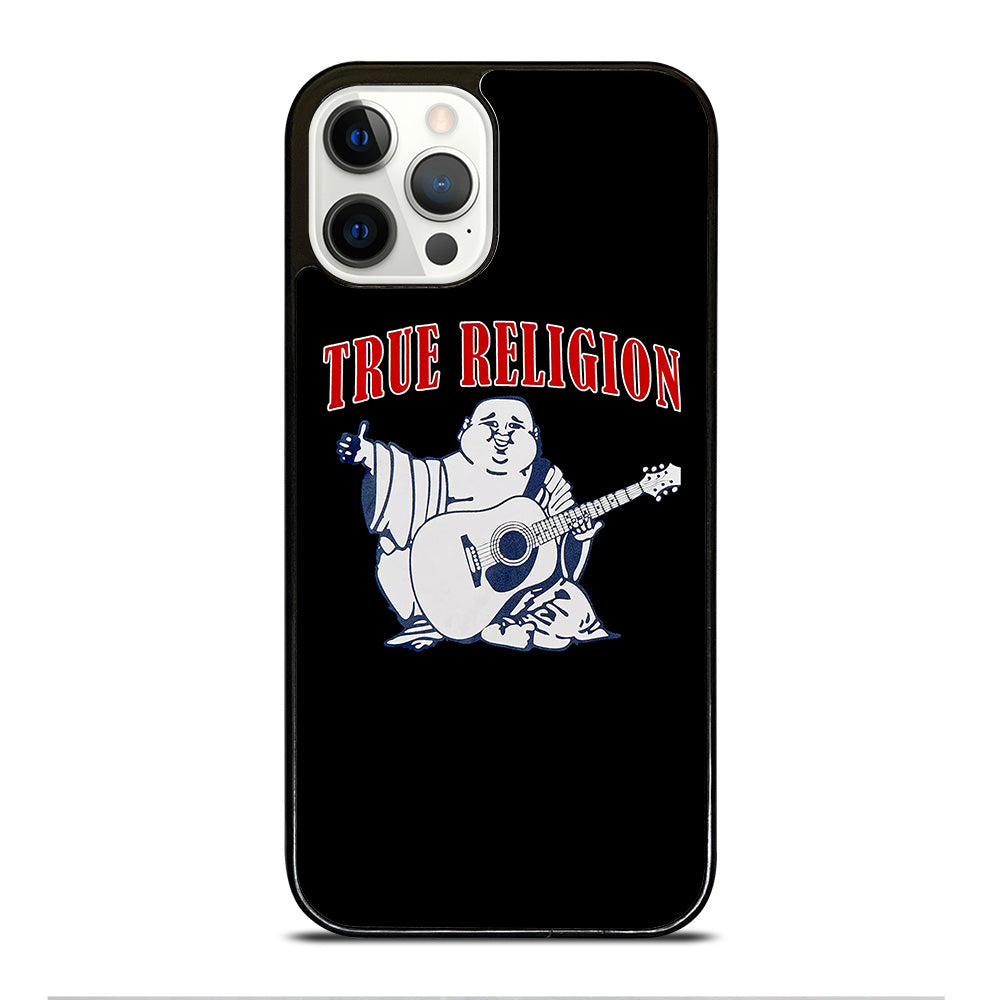 BIG BUDDHA TRUE RELIGION LOGO iPhone 12 Pro Case Cover