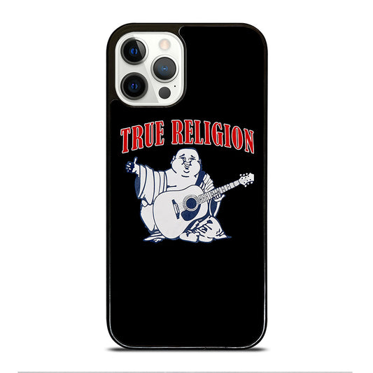 BIG BUDDHA TRUE RELIGION LOGO iPhone 12 Pro Case Cover