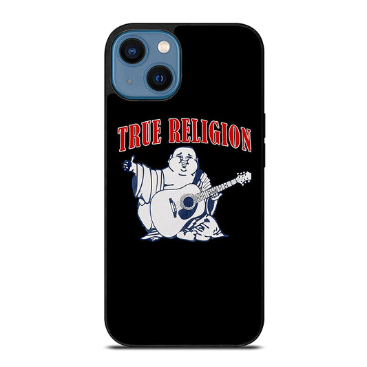 BIG BUDDHA TRUE RELIGION LOGO iPhone 14 Case Cover