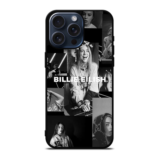 BILLIE EILISH SINGER COLLAGE iPhone 15 Pro Max Case Cover