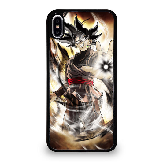 BLACK GOKU DRAGON BALL ANIME 1 iPhone XS Max Case Cover
