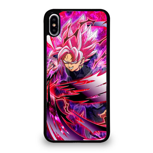 BLACK GOKU DRAGON BALL ANIME 2 iPhone XS Max Case Cover