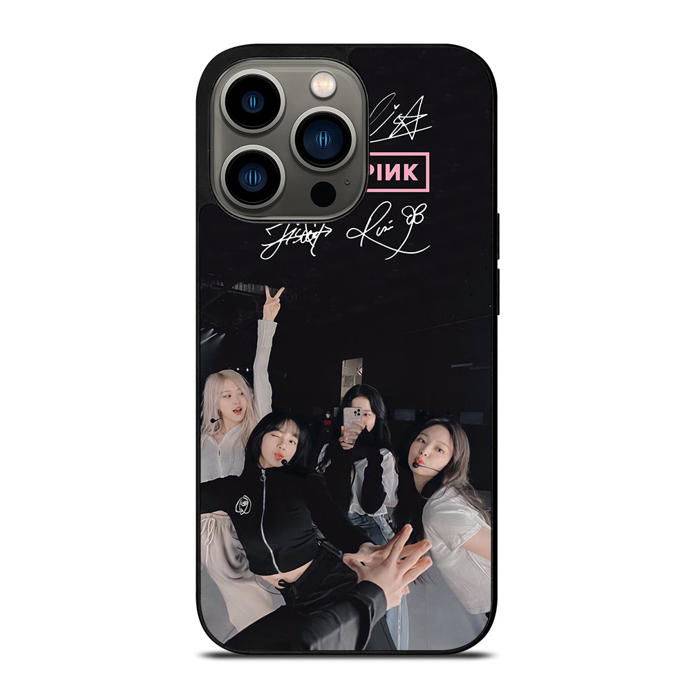 iphone 13 black pink case