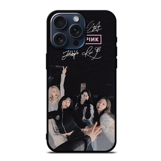 BLACKPINK SIGNATURE iPhone 15 Pro Max Case Cover