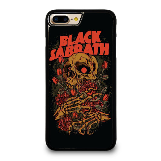 BLACK SABBATH SKULL ROSE LOGO iPhone 7 / 8 Plus Case Cover