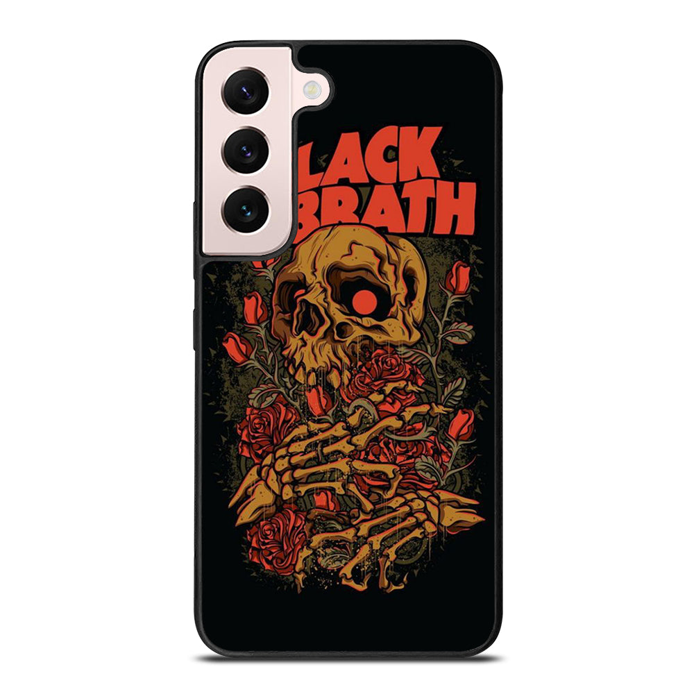 BLACK SABBATH SKULL ROSE LOGO Samsung Galaxy S22 Plus Case Cover