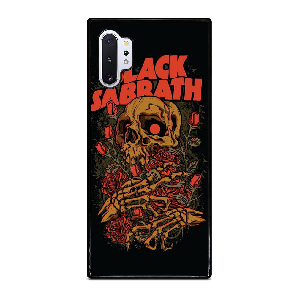 BLACK SABBATH SKULL ROSE LOGO Samsung Galaxy Note 10 Plus Case Cover