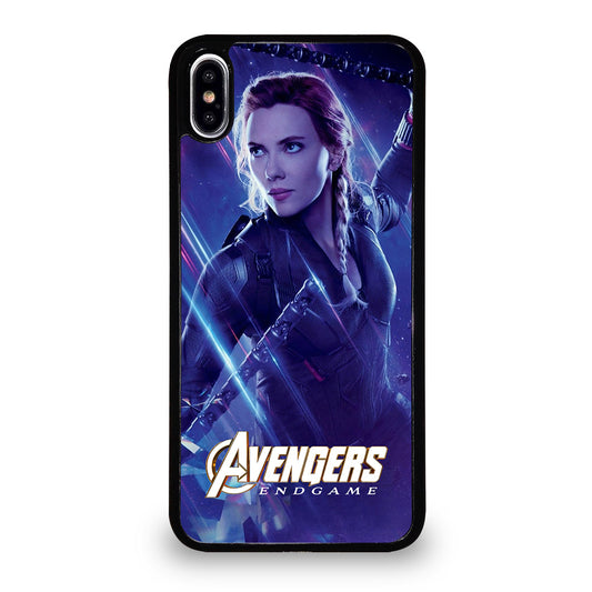 BLACK WIDOW AVENGERS ENDGAME iPhone XS Max Case Cover