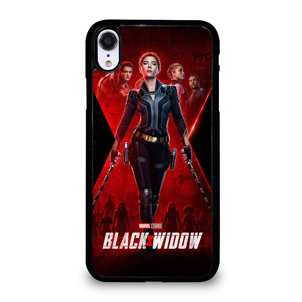 BLACK WIDOW SUPERHERO MARVEL 1 iPhone XR Case Cover