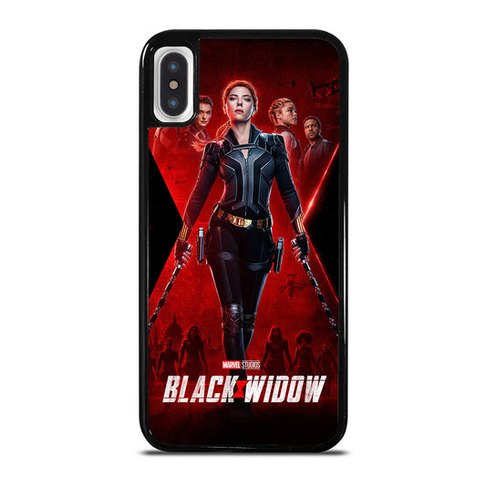 BLACK WIDOW SUPERHERO MARVEL 1 iPhone X / XS Case Cover