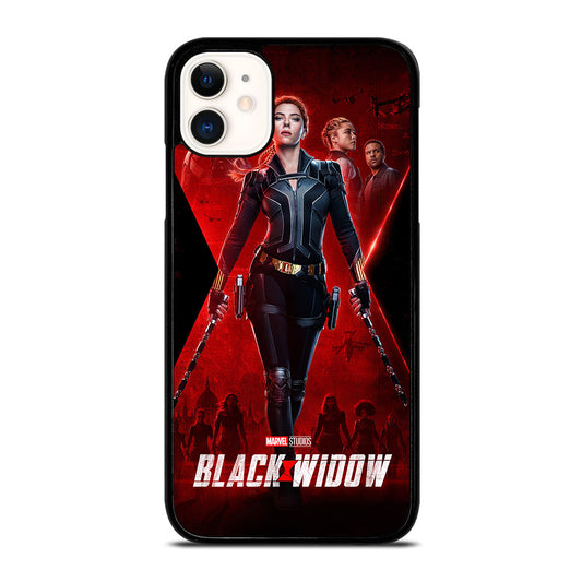 BLACK WIDOW SUPERHERO MARVEL 1 iPhone 11 Case Cover