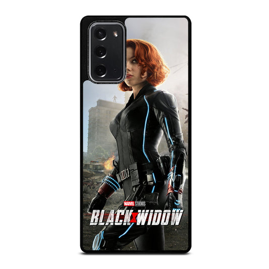 BLACK WIDOW SUPERHERO MARVEL 3 Samsung Galaxy Note 20 Case Cover