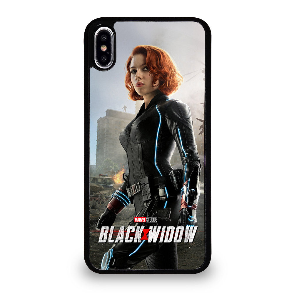 BLACK WIDOW SUPERHERO MARVEL 3 iPhone XS Max Case Cover