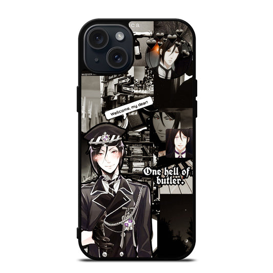 BLACK BUTLER ANIME COLLAGE iPhone 15 Plus Case Cover