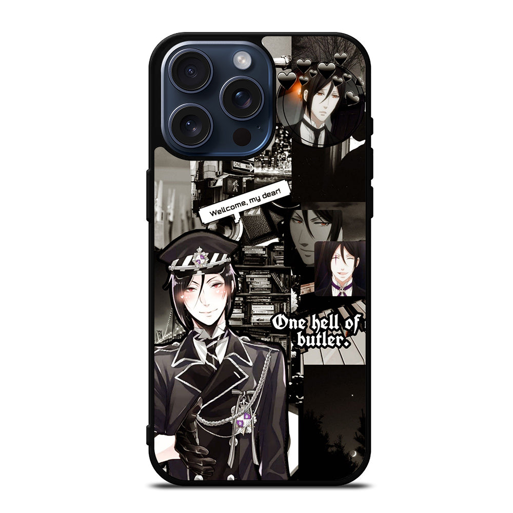 BLACK BUTLER ANIME COLLAGE iPhone 15 Pro Max Case Cover casecentro