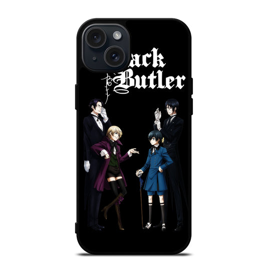 BLACK BUTLER MANGA iPhone 15 Plus Case Cover