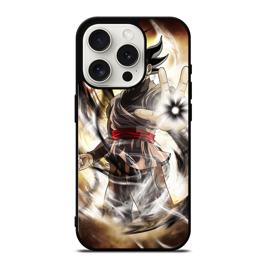 BLACK GOKU DRAGON BALL ANIME 1 iPhone 15 Pro Case Cover