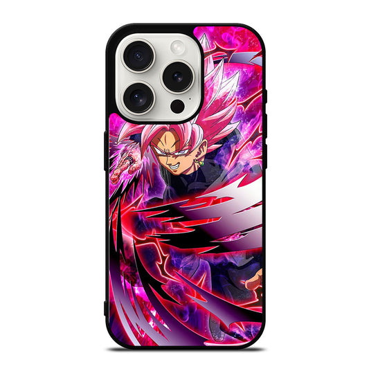 BLACK GOKU DRAGON BALL ANIME 2 iPhone 15 Pro Case Cover