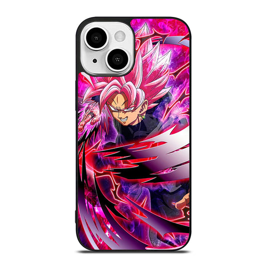 BLACK GOKU DRAGON BALL ANIME 2 iPhone 13 Mini Case Cover
